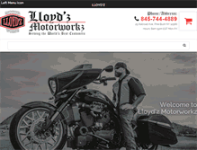 Tablet Screenshot of lloydz.com